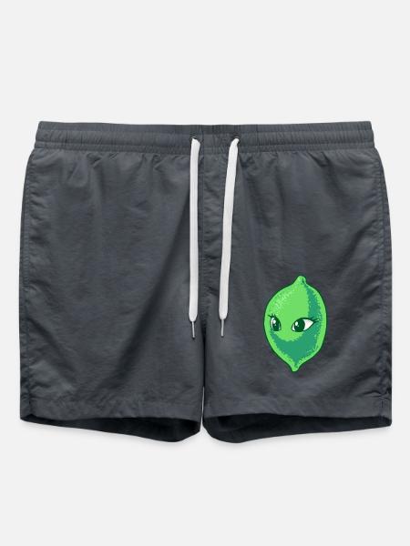 Lemon Lemon Fruit Fruit Sour - Swim Trunks - anthracite