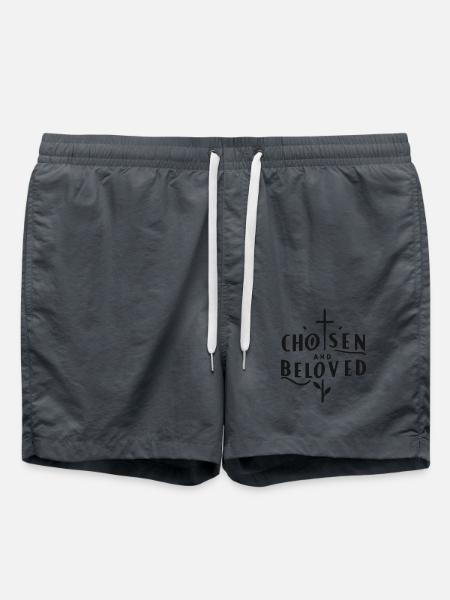 Chosen and Loved - Swim Trunks - anthracite