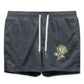 L’amour en or rose - Short de bain - charbon - Devant - AI Model Male 185 light (185cm)