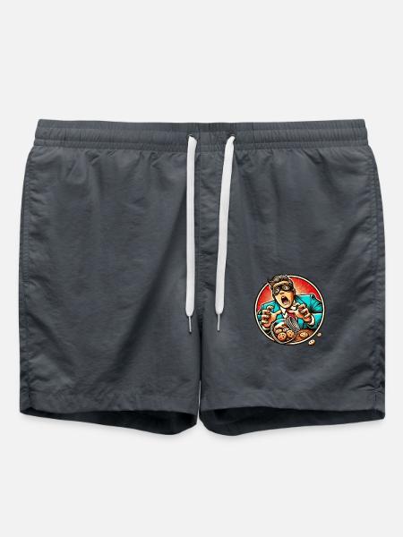 Manager erwischt: Hand in der Keksdose - Badeshorts - Anthrazit
