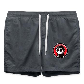Simply dead inside - Swim Trunks - anthracite - Front - AI Model Male 185 light (185cm)
