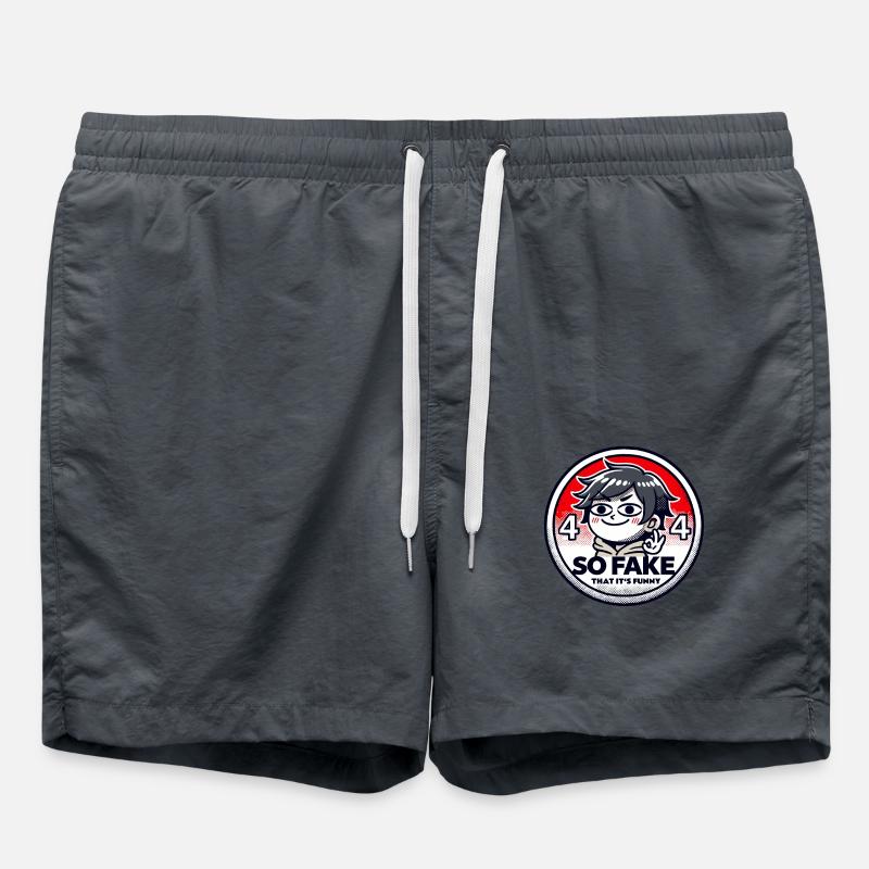 So fake that it's funny - Swim Trunks - anthracite