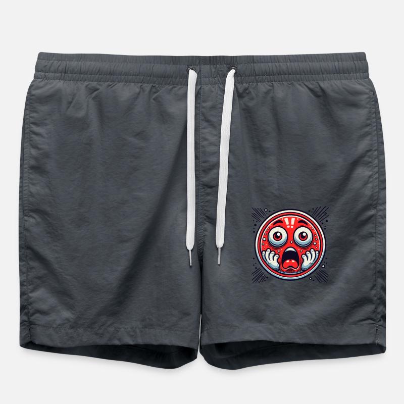 Choquant, oh non ! - Short de bain - charbon