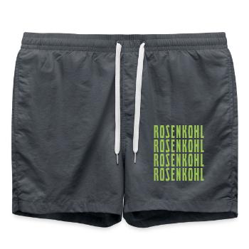 Rosenkohl Rosenkohl Rosenkohl Rosenkohl - Badeshorts - Anthrazit - Vorne - AI Model Male 185 light (185cm)