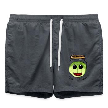 Chou Chou Mason Pot Cuisinier Chefs Cuisine - Short de bain - charbon - Devant - AI Model Male 185 light (185cm)