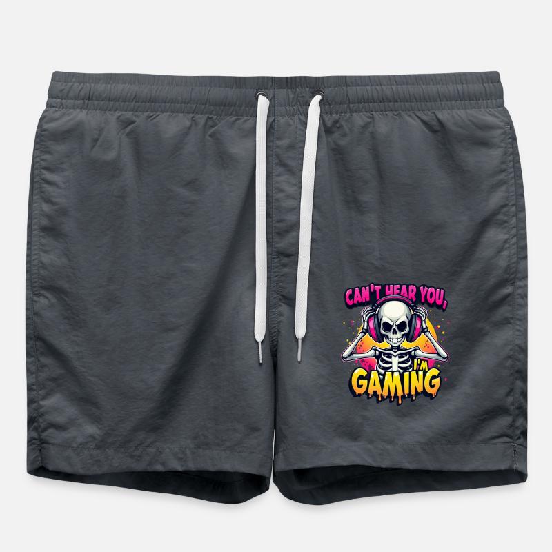 GAMING - Swim Trunks - anthracite