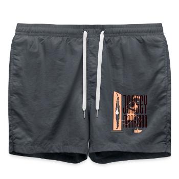 Jersey Marathon - 2025 - Badeshorts - Anthrazit - Vorne - AI Model Male 185 light (185cm)