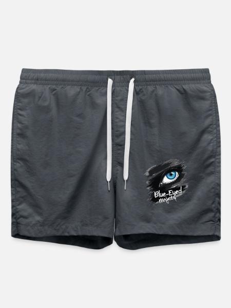 BLUE EYED - Swim Trunks - anthracite