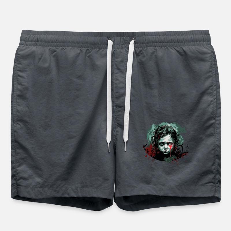 CHILD CRYING - Swim Trunks - anthracite