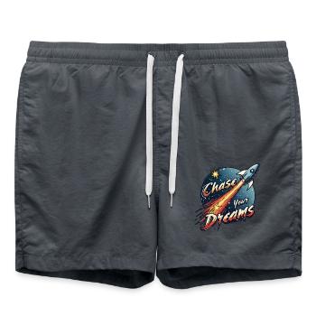 TRÄUME-JÄGER - Badeshorts - Anthrazit - Vorne - AI Model Male 185 light (185cm)