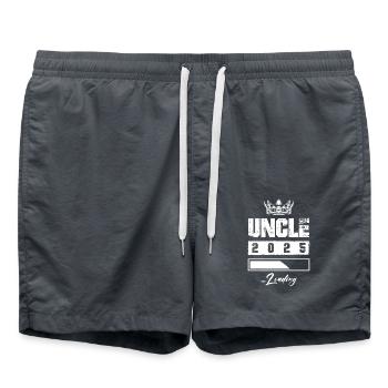 Oncle 2025 Chargement - Short de bain - charbon - Devant - AI Model Male 185 light (185cm)