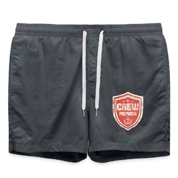 Membre d’équipage - Short de bain - charbon - Devant - AI Model Male 185 light (185cm)