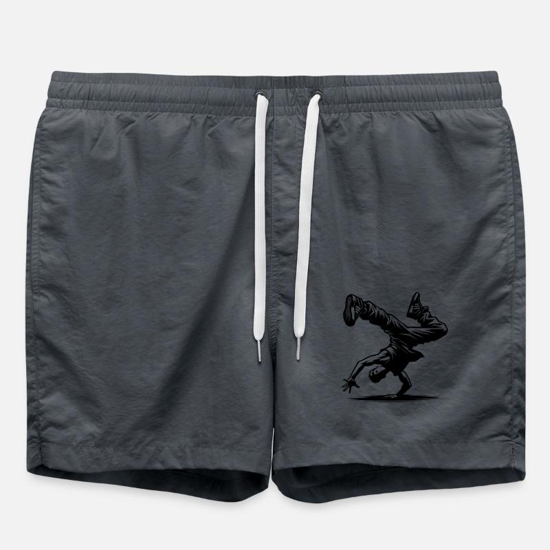 Breakdancing - Swim Trunks - anthracite