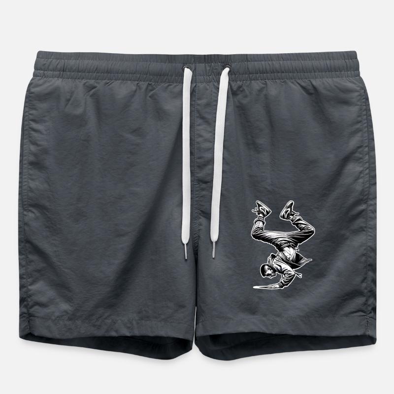 Breakdancing - Swim Trunks - anthracite