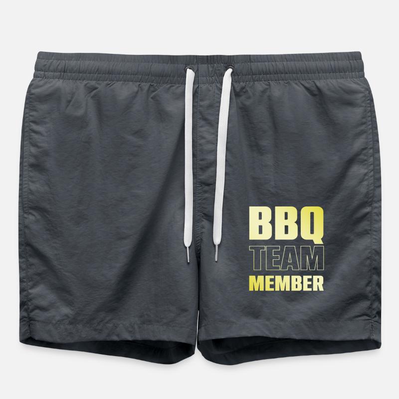 BBQ Team - Swim Trunks - anthracite