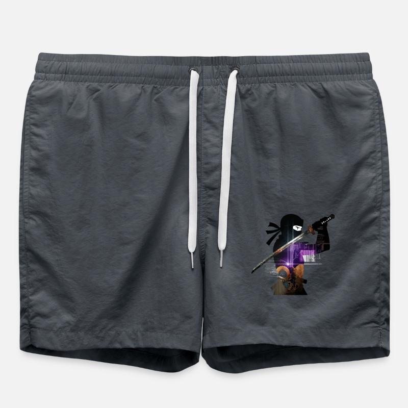 NINJA - Swim Trunks - anthracite