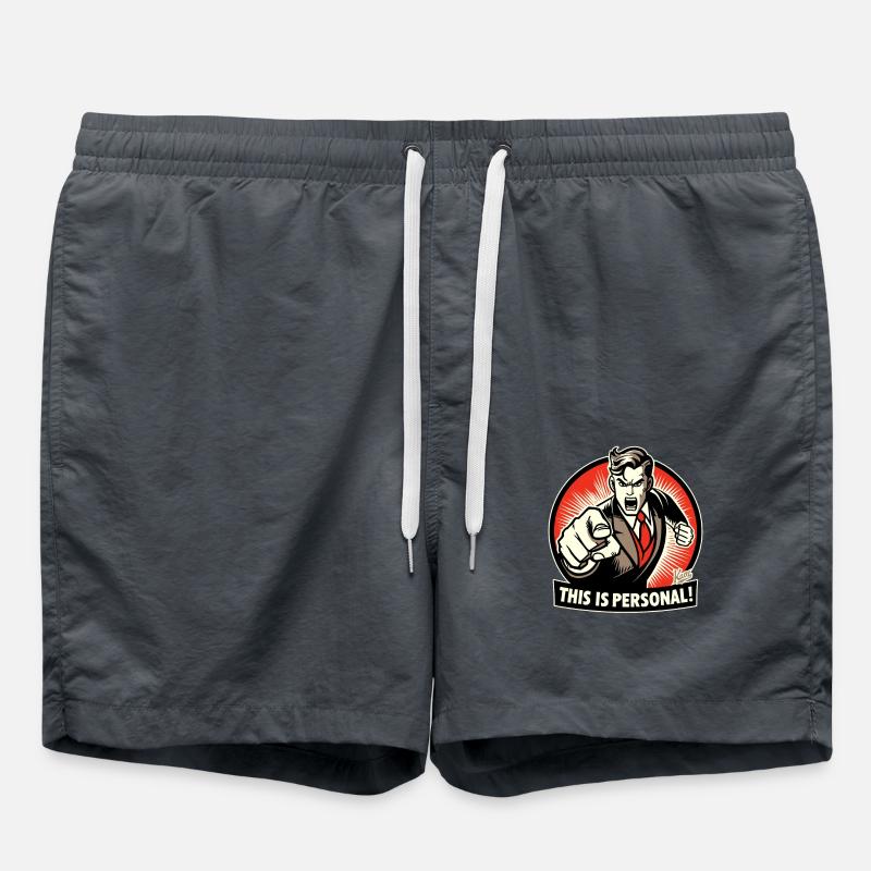 That's personal! - Swim Trunks - anthracite