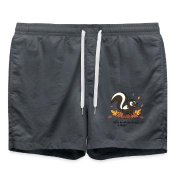 N’AYEZ PAS PEUR, JE NE SUIS QU’UNE MOUFETTE - Short de bain - charbon - Devant - AI Model Male 185 light (185cm)
