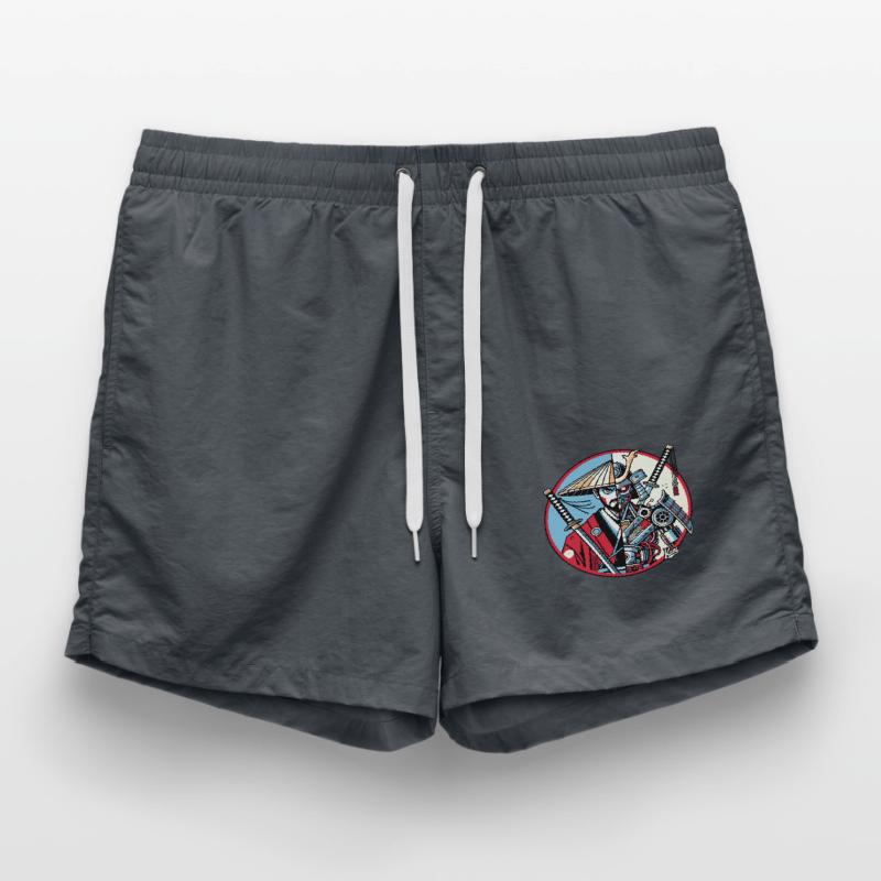 Samurai-Ronin oder Mecha-Shogun Badeshorts