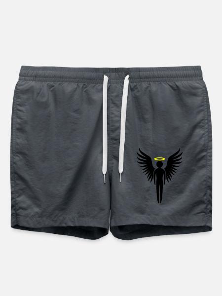 Engel Symbol - Badeshorts - Anthrazit