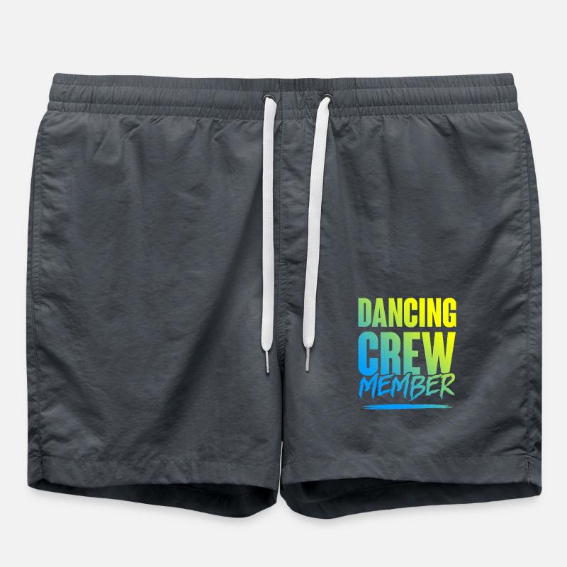 Dancing Crew - Badeshorts - Anthrazit