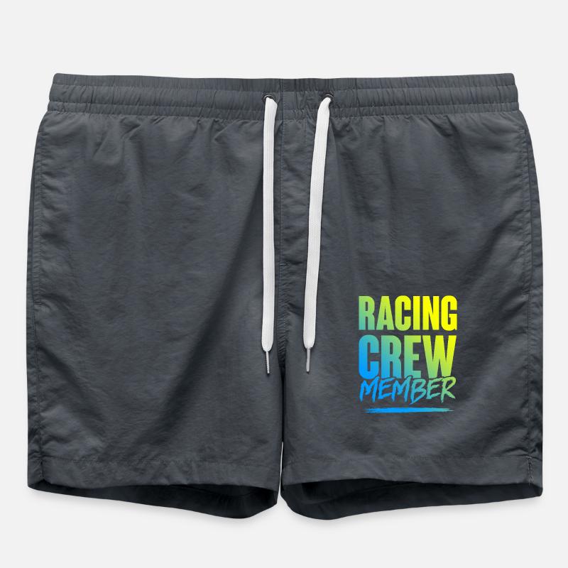 Racing Crew - Swim Trunks - anthracite