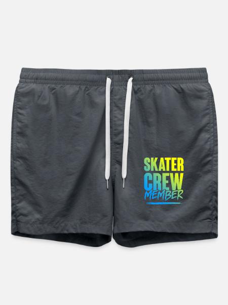 Skater Crew - Swim Trunks - anthracite