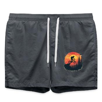 VTT Downhill Adventure VTT pour les cyclistes - Short de bain - charbon - Devant - AI Model Male 185 light (185cm)