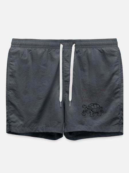 You shouldn't offend it - Swim Trunks - anthracite