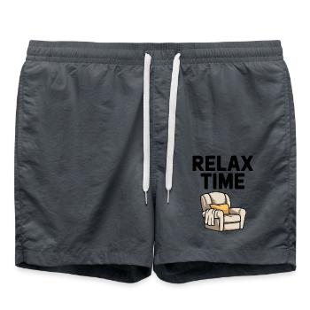 BEQUEME SESSEL - Badeshorts - Anthrazit - Vorne - AI Model Male 185 light (185cm)