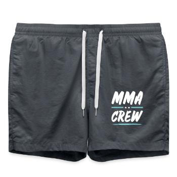 Équipe Mma - Short de bain - charbon - Devant - AI Model Male 185 light (185cm)