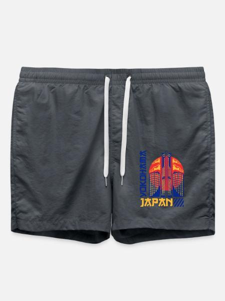 Yokohama - Japan - Swim Trunks - anthracite