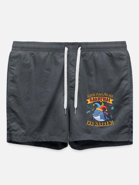 Confetti Carnival Fun Design Jesters - Swim Trunks - anthracite