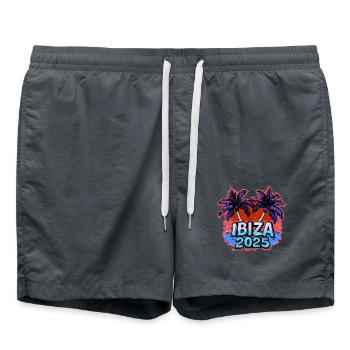 Vacances Ibiza 2025 - Short de bain - charbon - Devant - AI Model Male 185 light (185cm)