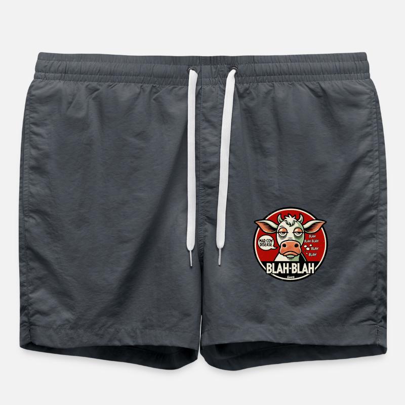 Blah-Blah Kuh - Badeshorts - Anthrazit