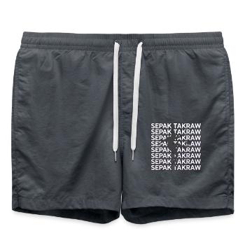 Sepak Takraw Joueur Foot Volley-ball Footvolley - Short de bain - charbon - Devant - AI Model Male 185 light (185cm)