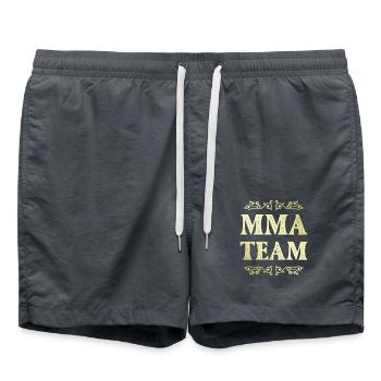 L’équipe Mma - Short de bain - charbon - Devant - AI Model Male 185 light (185cm)