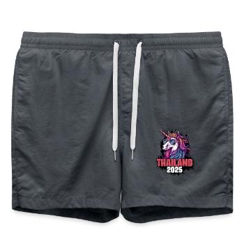 Thailand 2025 Unicorn - Swim Trunks - anthracite - Front - AI Model Male 185 light (185cm)