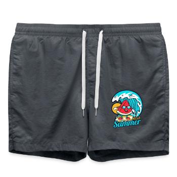 Summer - Short de bain - charbon - Devant - AI Model Male 185 light (185cm)