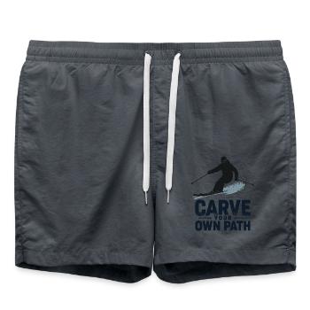 Tracez votre propre chemin Skieurs Ski - Short de bain - charbon - Devant - AI Model Male 185 light (185cm)