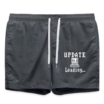 Update 40.0 Loading... - Swim Trunks - anthracite - Front - AI Model Male 185 light (185cm)