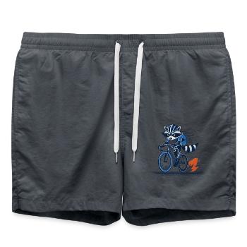 Raton laveur sur vélo de course pour les cyclistes sportifs - Short de bain - charbon - Devant - AI Model Male 185 light (185cm)