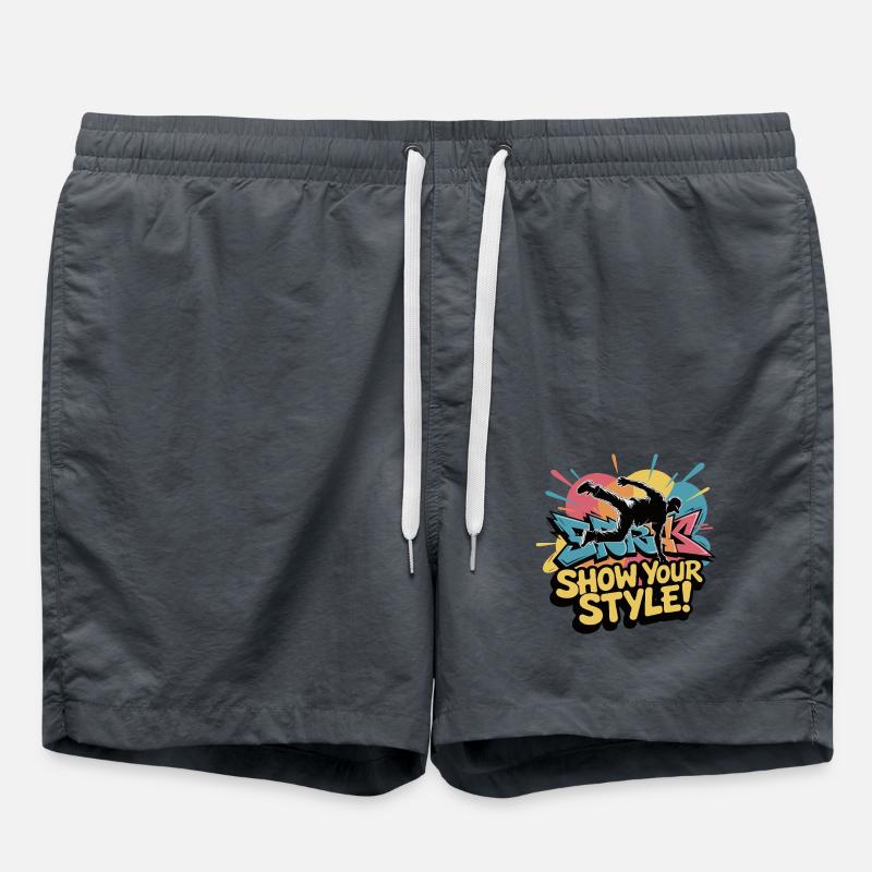 BREAKDANCER - Badeshorts - Anthrazit