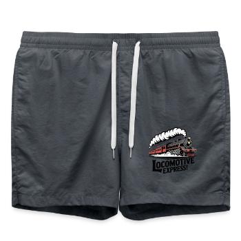 LOCOMOTIVE - Short de bain - charbon - Devant - AI Model Male 185 light (185cm)