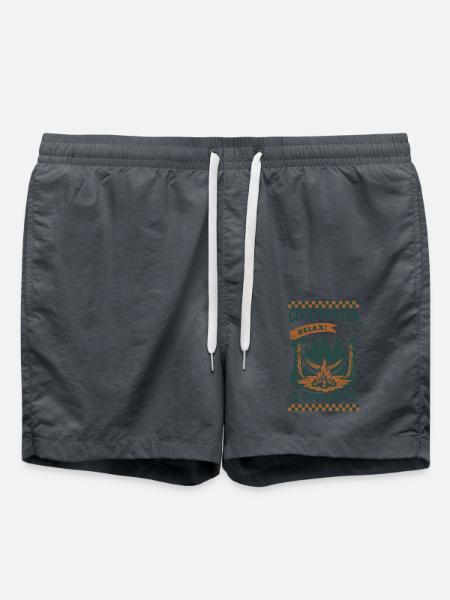Prepper Survival Bushcrafting Civilization - Swim Trunks - anthracite