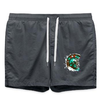 Casque Spartan Skull - Short de bain - charbon - Devant - AI Model Male 185 light (185cm)