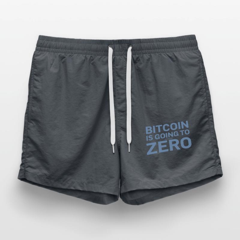 Bitcoin Sprüche Bitcoin wird noch eine Null Badeshorts