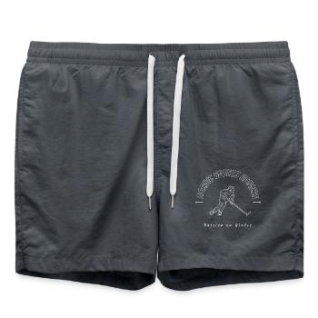 Nordic Sports Addicts - Ice Hockey - Swim Trunks - anthracite - Front - AI Model Male 185 light (185cm)