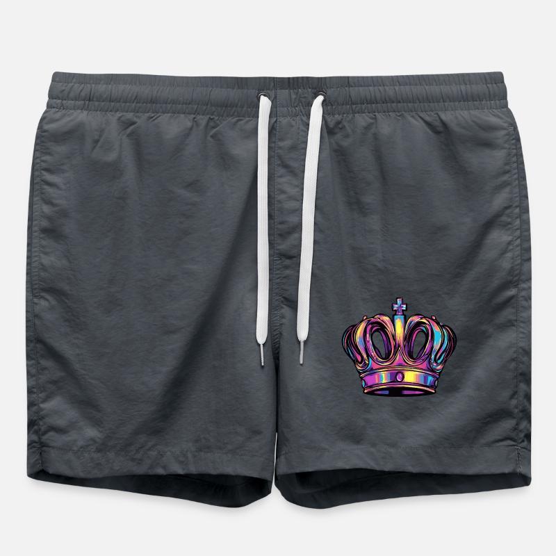 Crown - Swim Trunks - anthracite