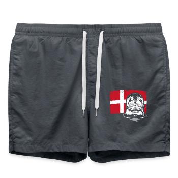 Phoque Danemark Animaux Vacances Wilsigns - Short de bain - charbon - Devant - AI Model Male 185 light (185cm)